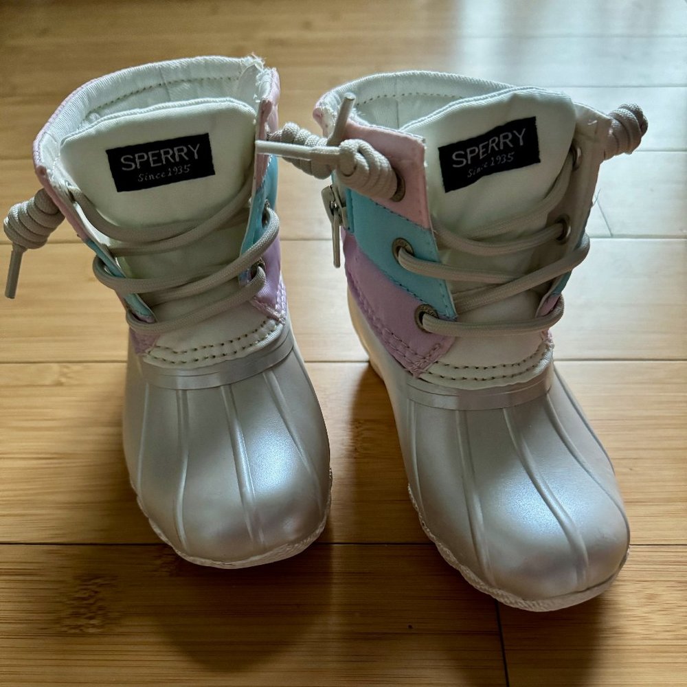 Sperry Saltwater Junior Duck Boot - Size 7